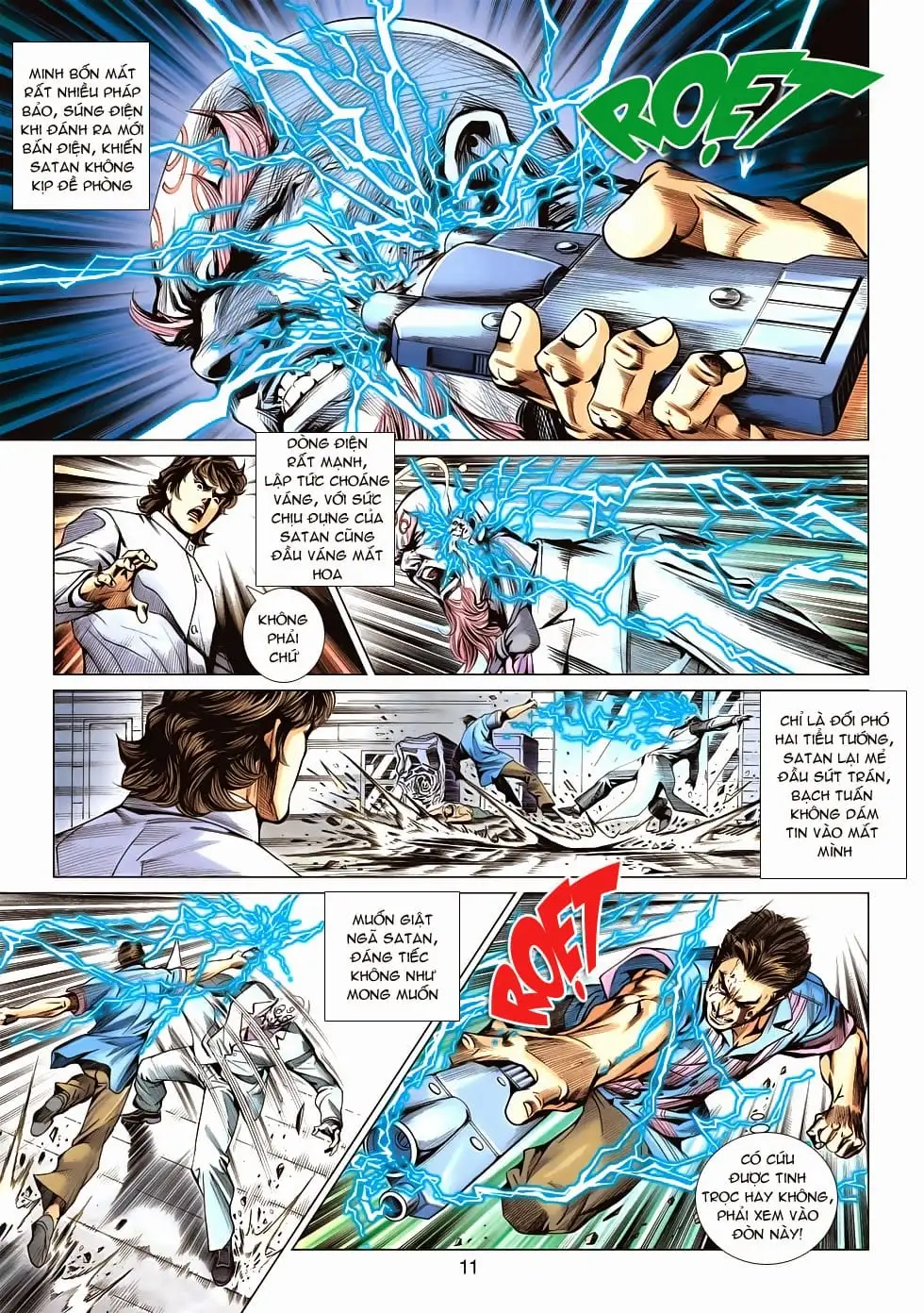 Truyện Tranh Tân Tác Long Hổ Môn trang 4