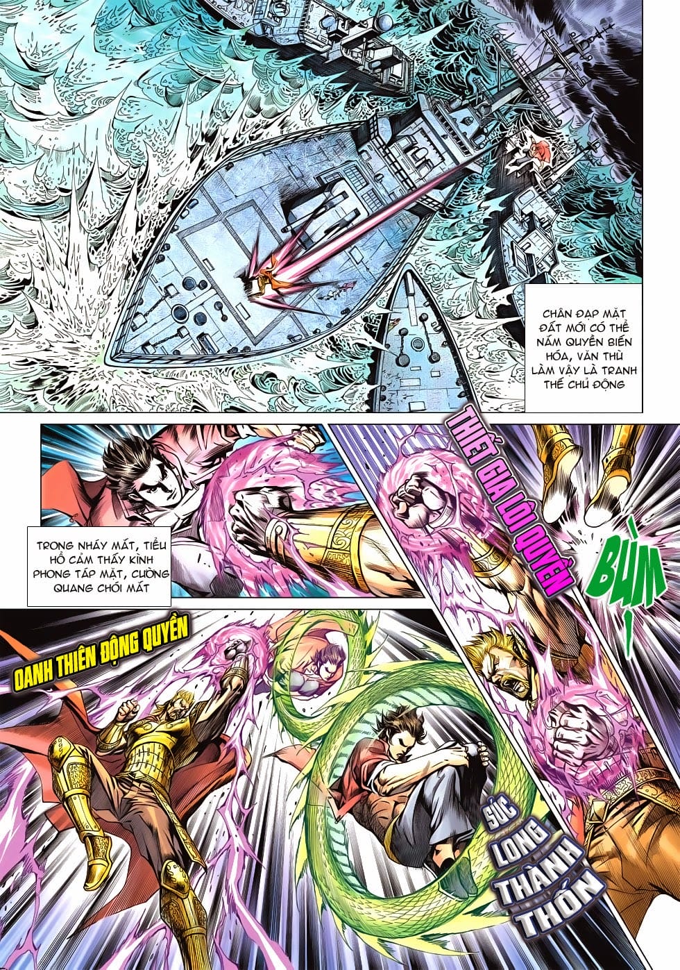 Truyện Tranh Tân Tác Long Hổ Môn trang 4