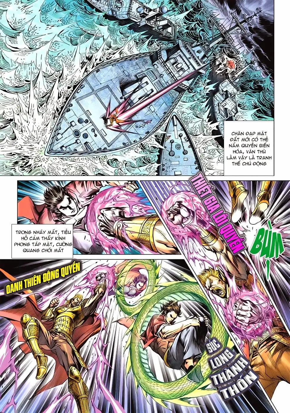 Truyện Tranh Tân Tác Long Hổ Môn trang 4