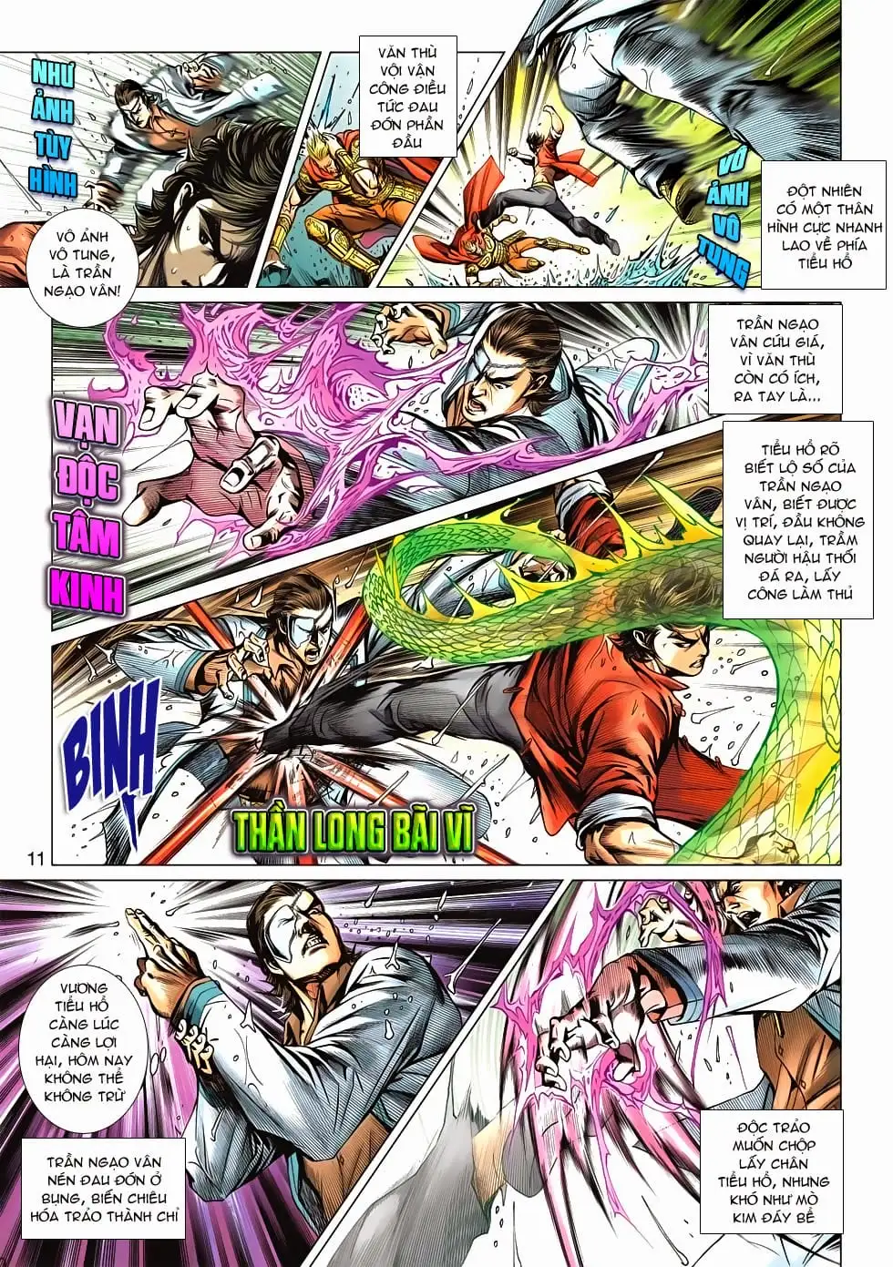 Truyện Tranh Tân Tác Long Hổ Môn trang 4