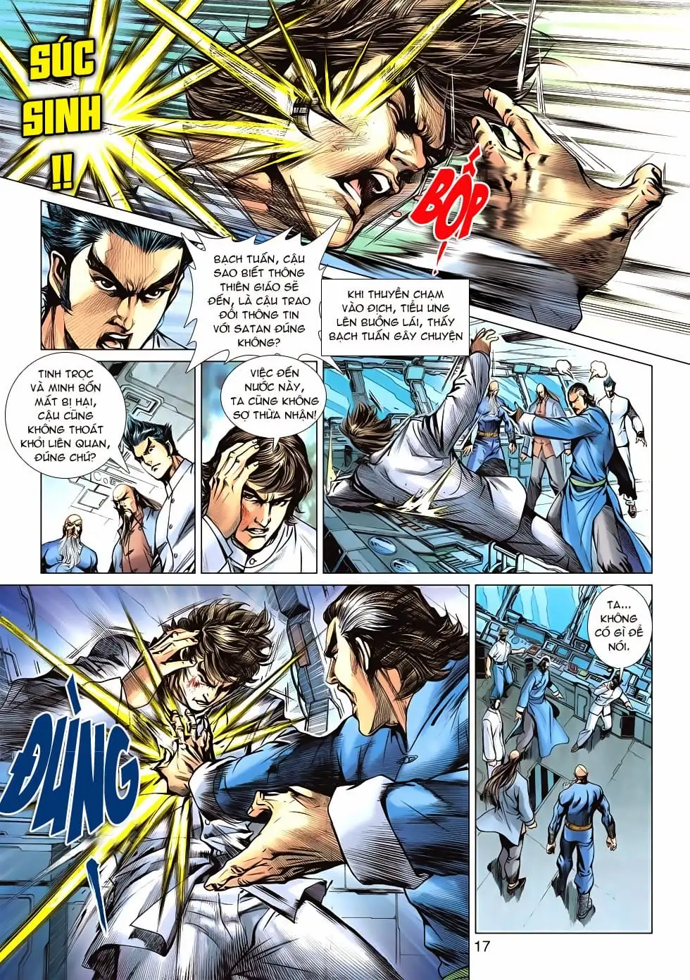 Truyện Tranh Tân Tác Long Hổ Môn trang 4