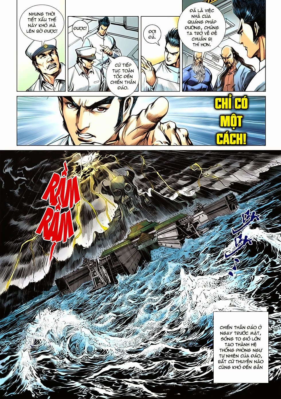 Truyện Tranh Tân Tác Long Hổ Môn trang 4