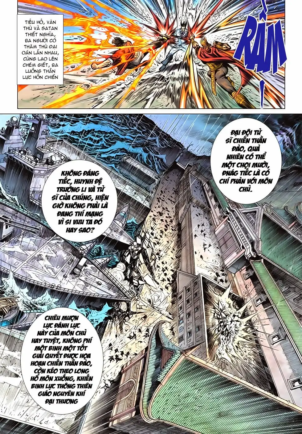 Truyện Tranh Tân Tác Long Hổ Môn trang 4