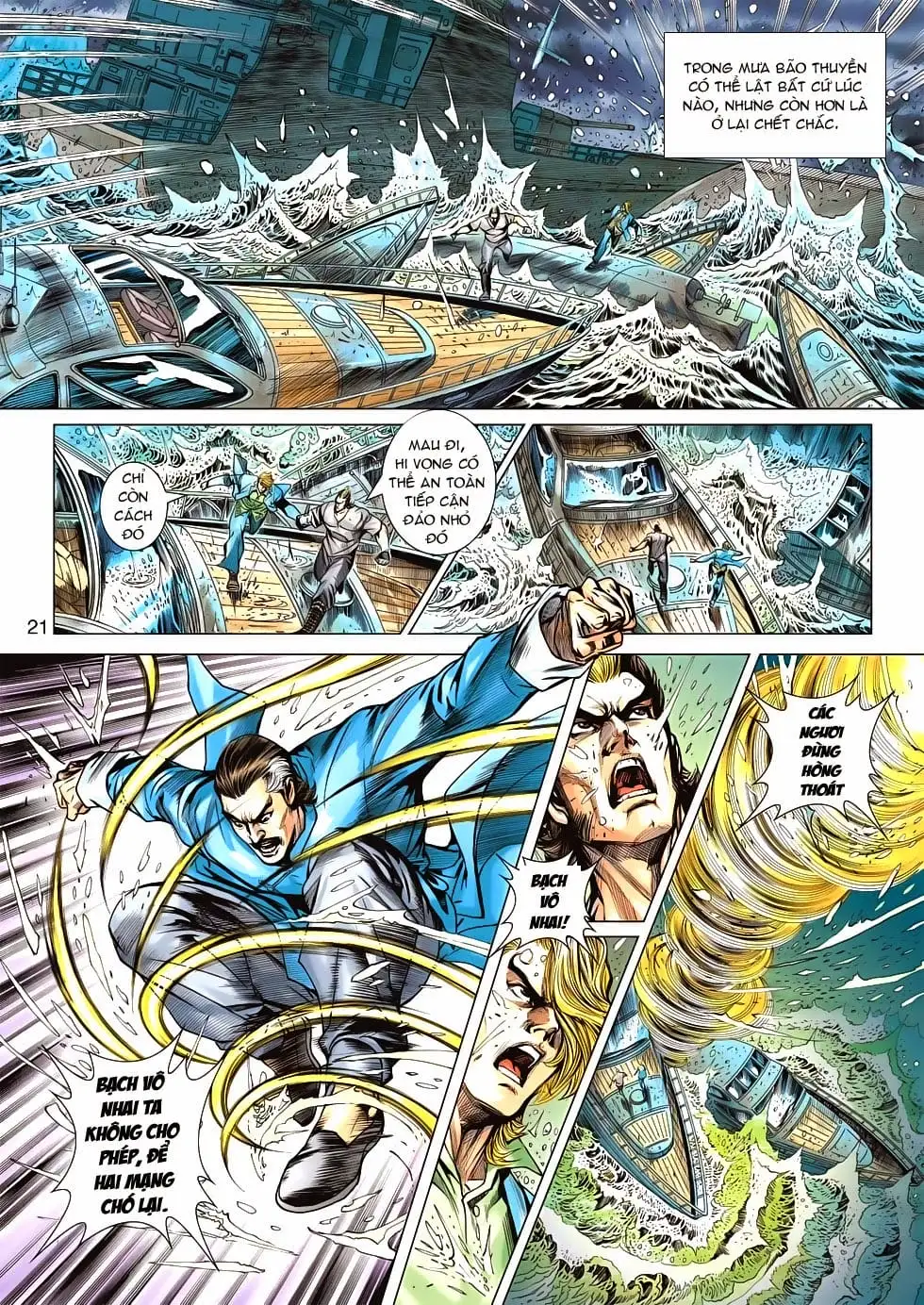 Truyện Tranh Tân Tác Long Hổ Môn trang 4