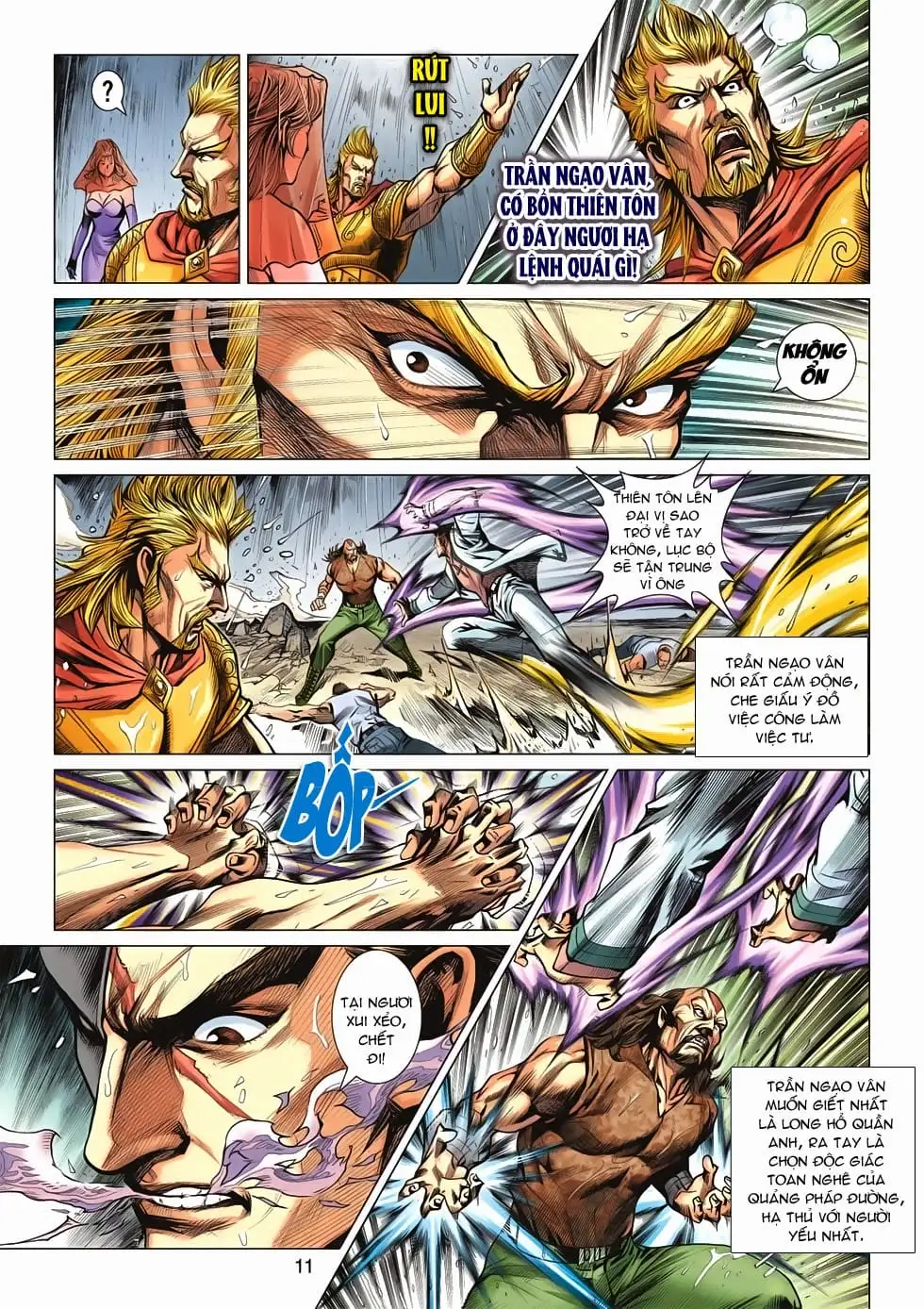 Truyện Tranh Tân Tác Long Hổ Môn trang 4