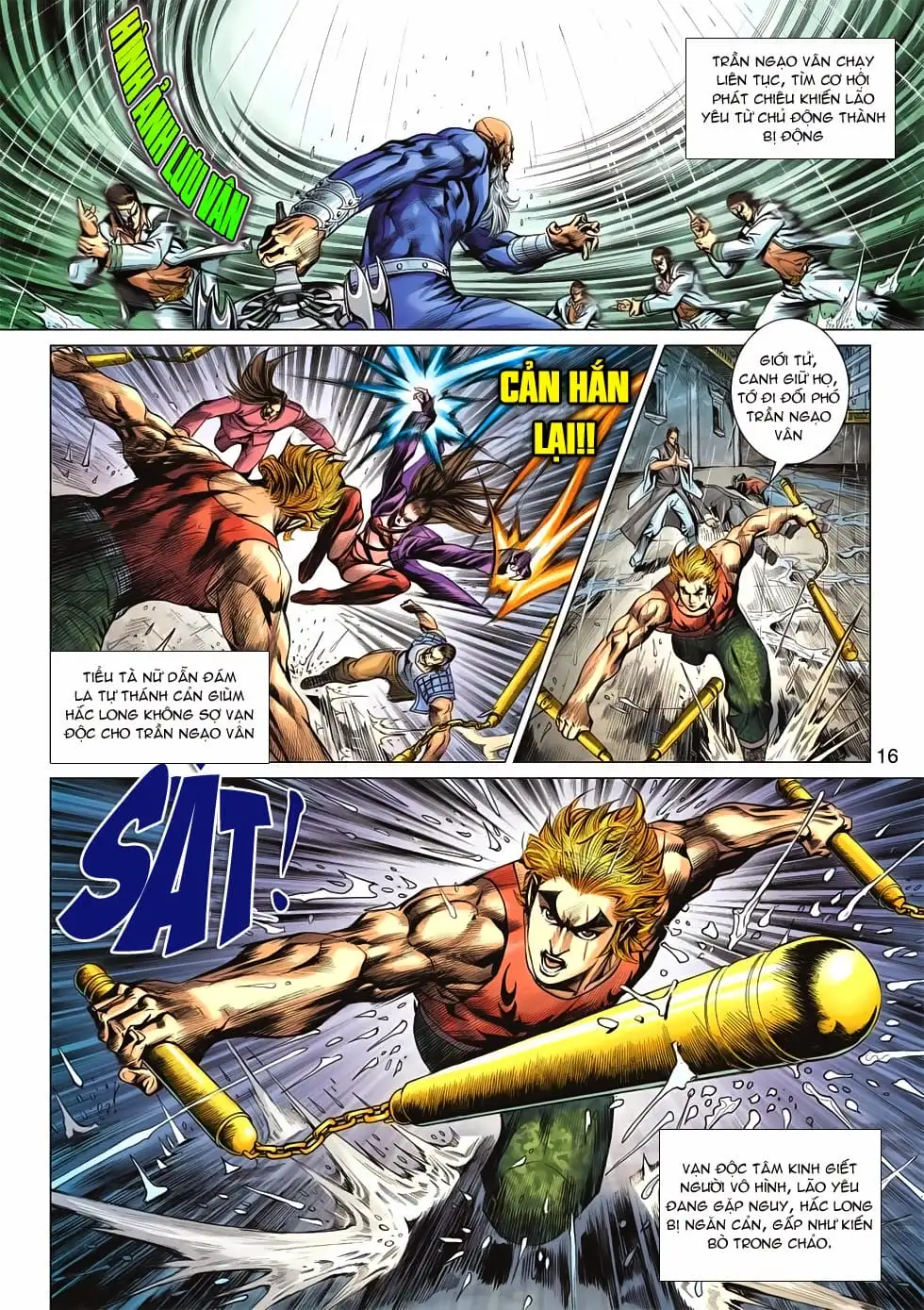 Truyện Tranh Tân Tác Long Hổ Môn trang 4