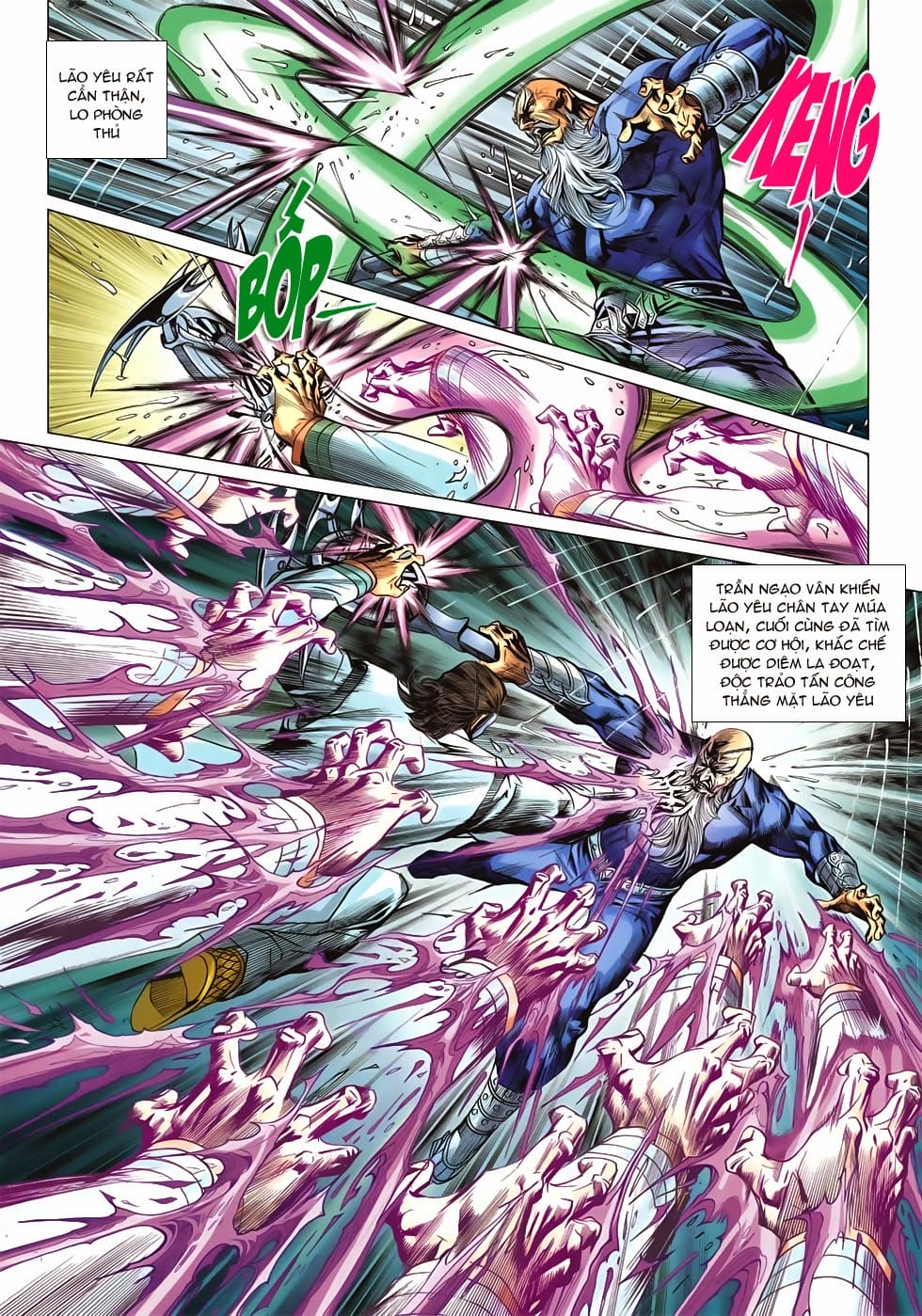 Truyện Tranh Tân Tác Long Hổ Môn trang 4