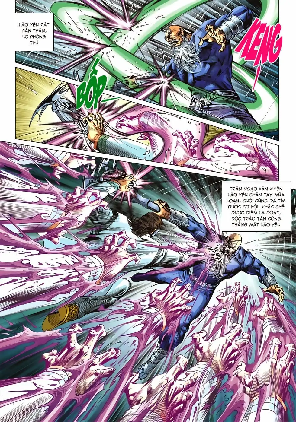 Truyện Tranh Tân Tác Long Hổ Môn trang 4
