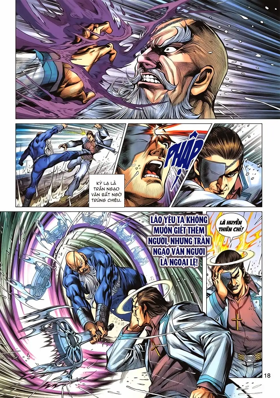 Truyện Tranh Tân Tác Long Hổ Môn trang 4