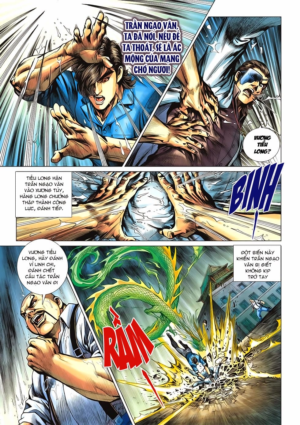 Truyện Tranh Tân Tác Long Hổ Môn trang 4
