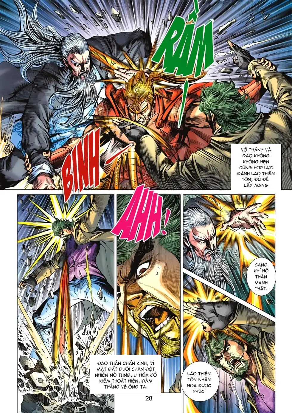 Truyện Tranh Tân Tác Long Hổ Môn trang 4