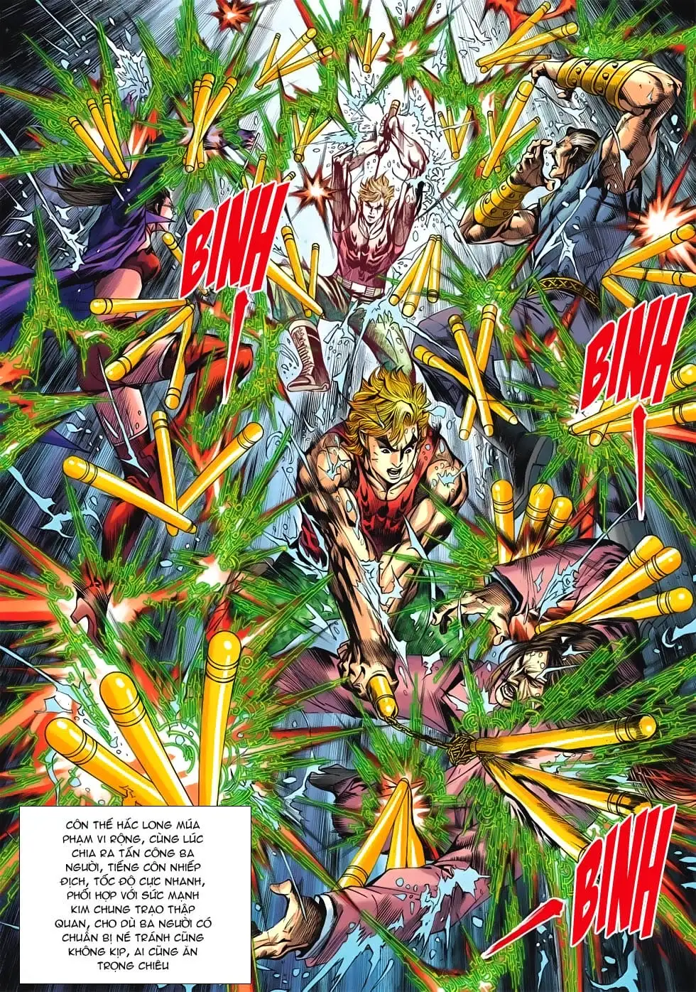 Truyện Tranh Tân Tác Long Hổ Môn trang 4