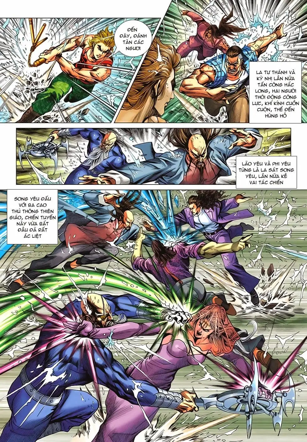 Truyện Tranh Tân Tác Long Hổ Môn trang 4