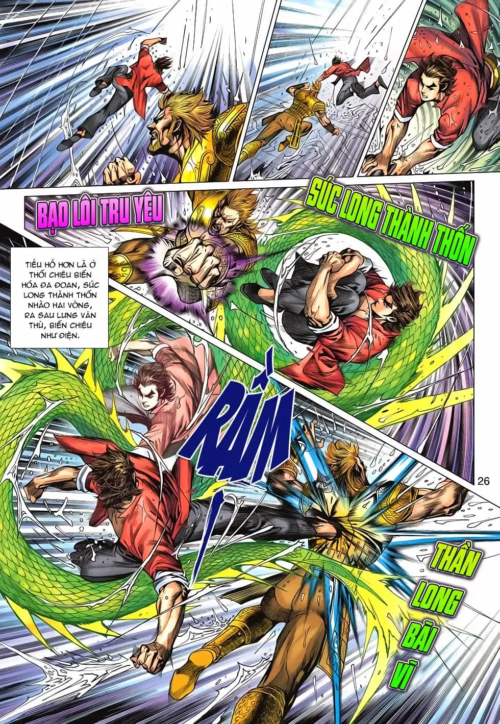 Truyện Tranh Tân Tác Long Hổ Môn trang 4