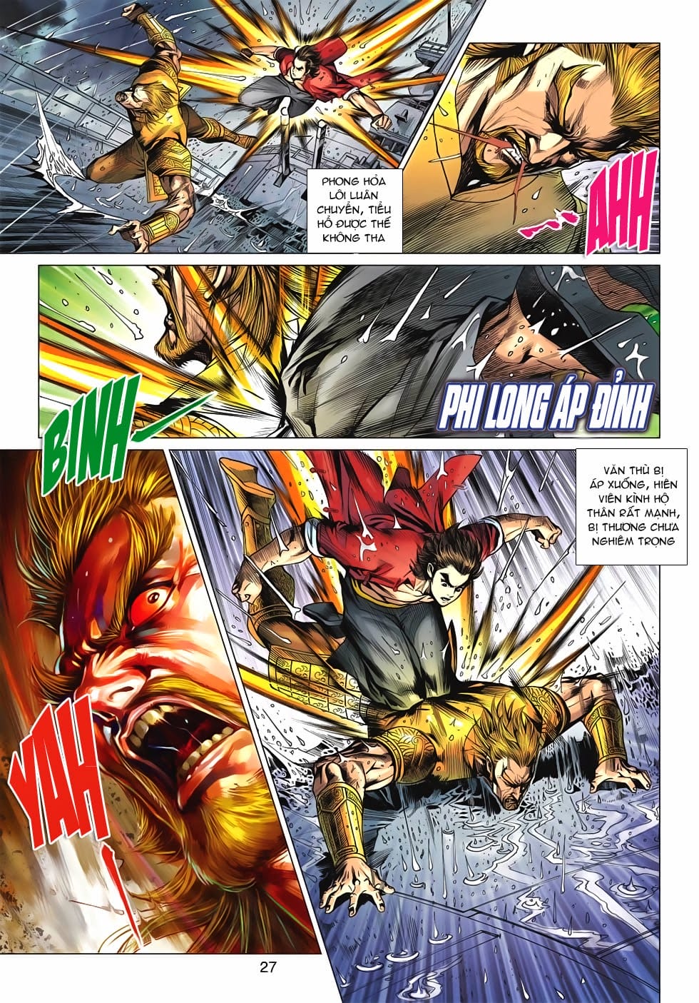 Truyện Tranh Tân Tác Long Hổ Môn trang 4