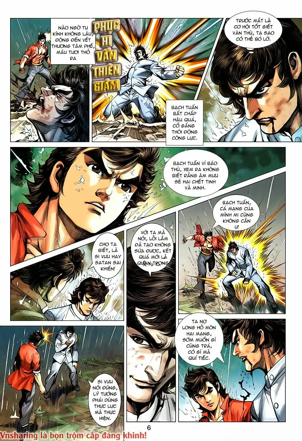 Truyện Tranh Tân Tác Long Hổ Môn trang 4