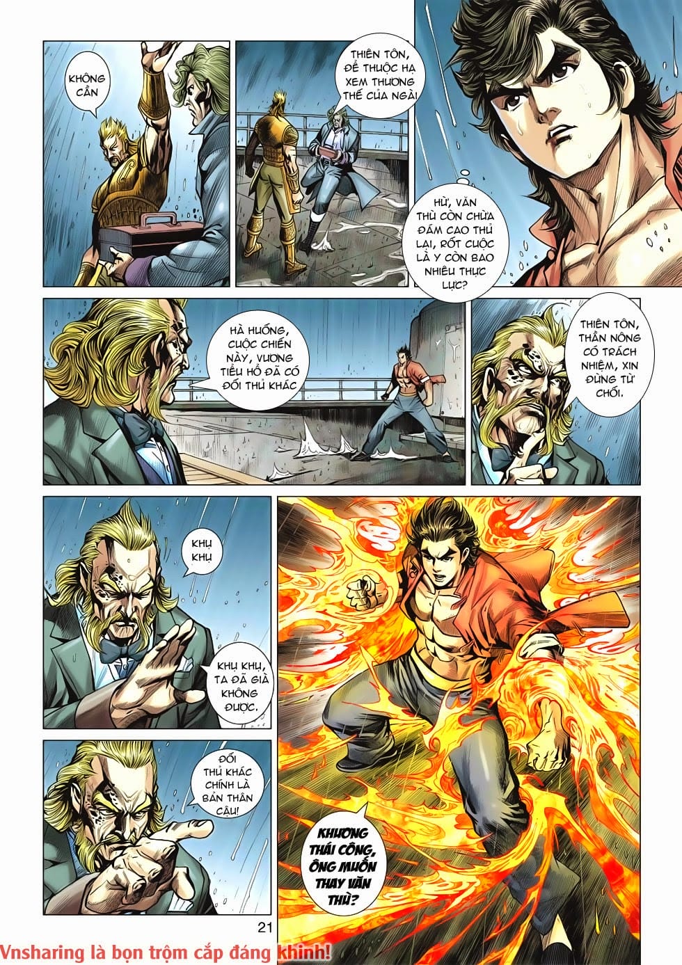 Truyện Tranh Tân Tác Long Hổ Môn trang 4