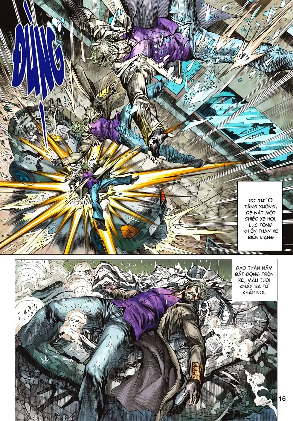 Truyện Tranh Tân Tác Long Hổ Môn trang 4