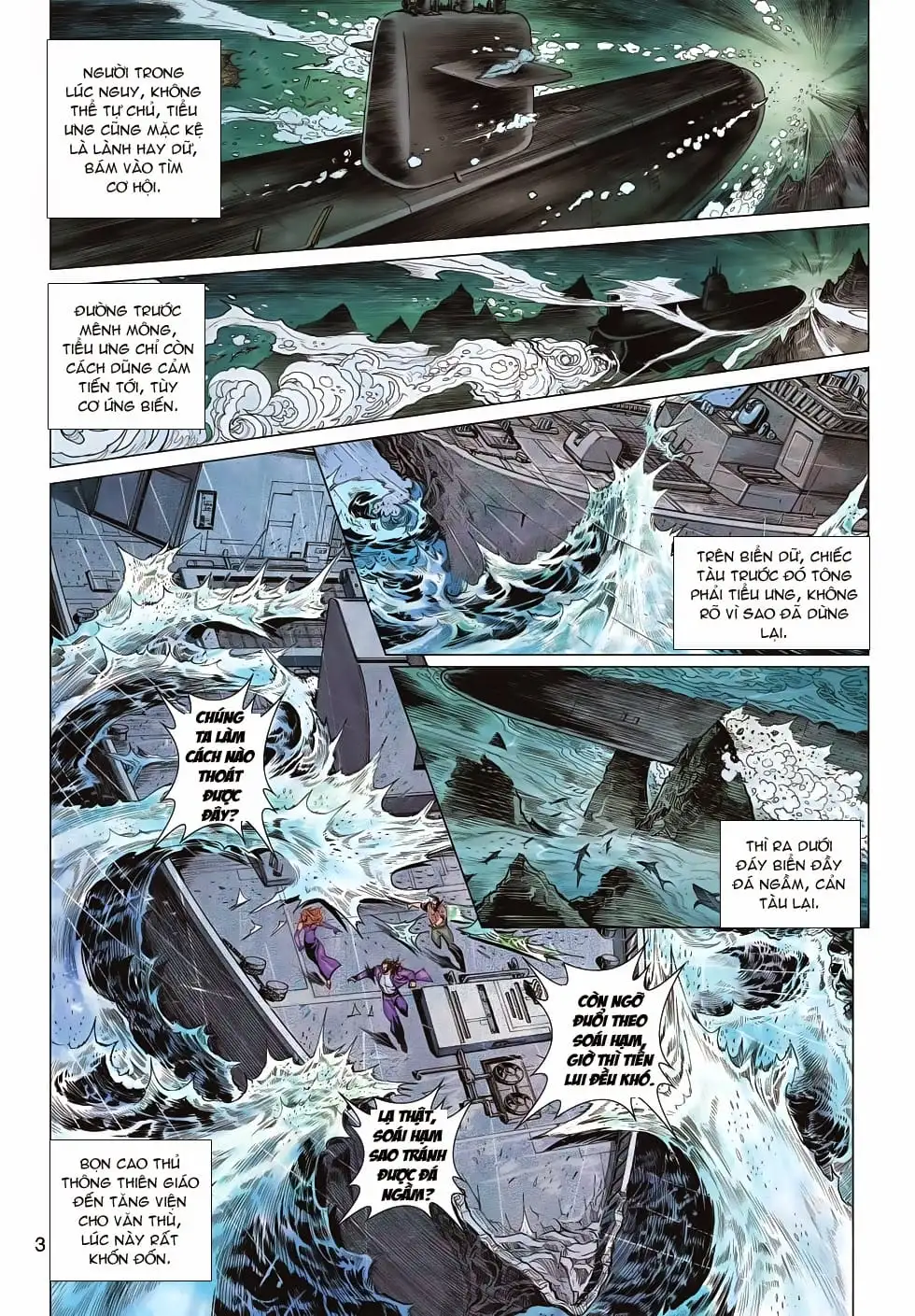 Truyện Tranh Tân Tác Long Hổ Môn trang 4