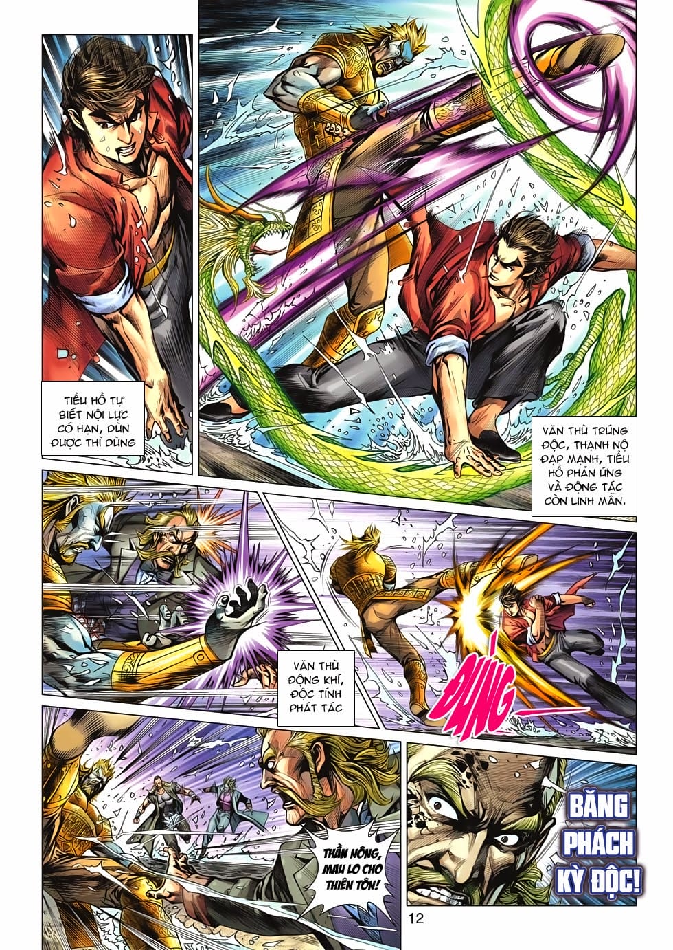 Truyện Tranh Tân Tác Long Hổ Môn trang 4