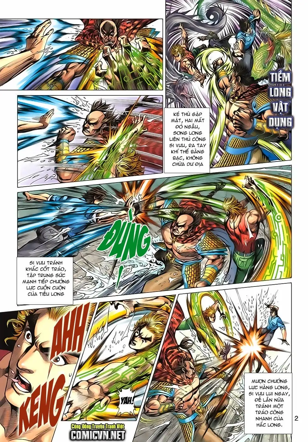 Truyện Tranh Tân Tác Long Hổ Môn trang 4