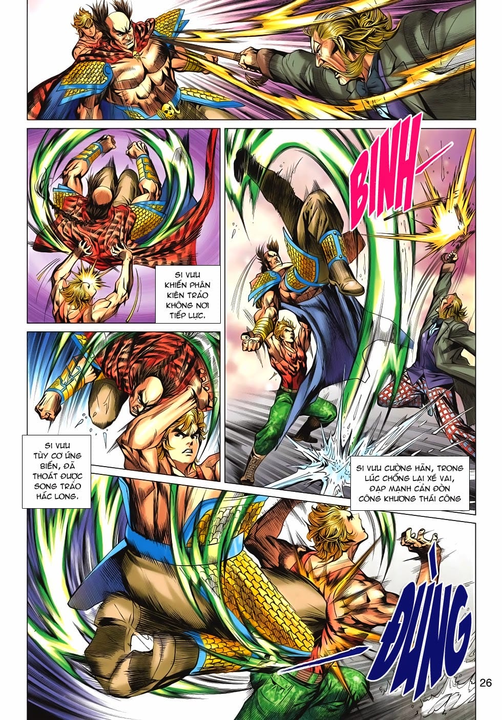 Truyện Tranh Tân Tác Long Hổ Môn trang 4