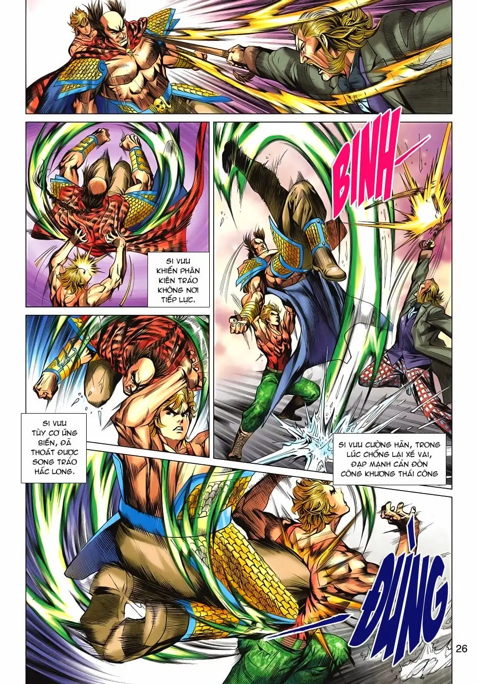 Truyện Tranh Tân Tác Long Hổ Môn trang 4