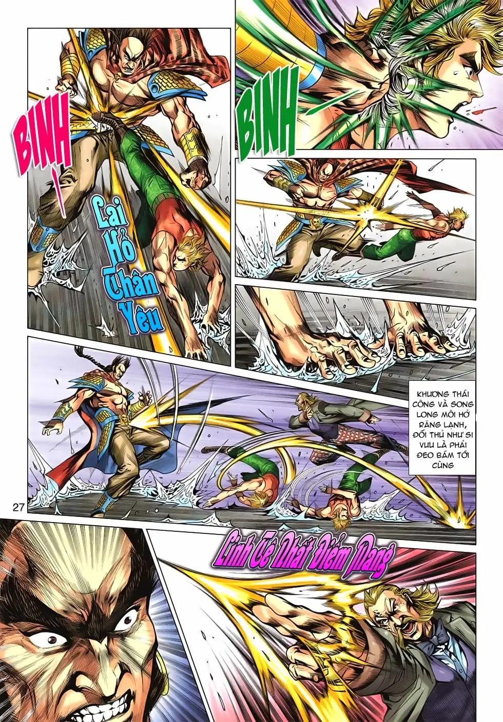 Truyện Tranh Tân Tác Long Hổ Môn trang 4