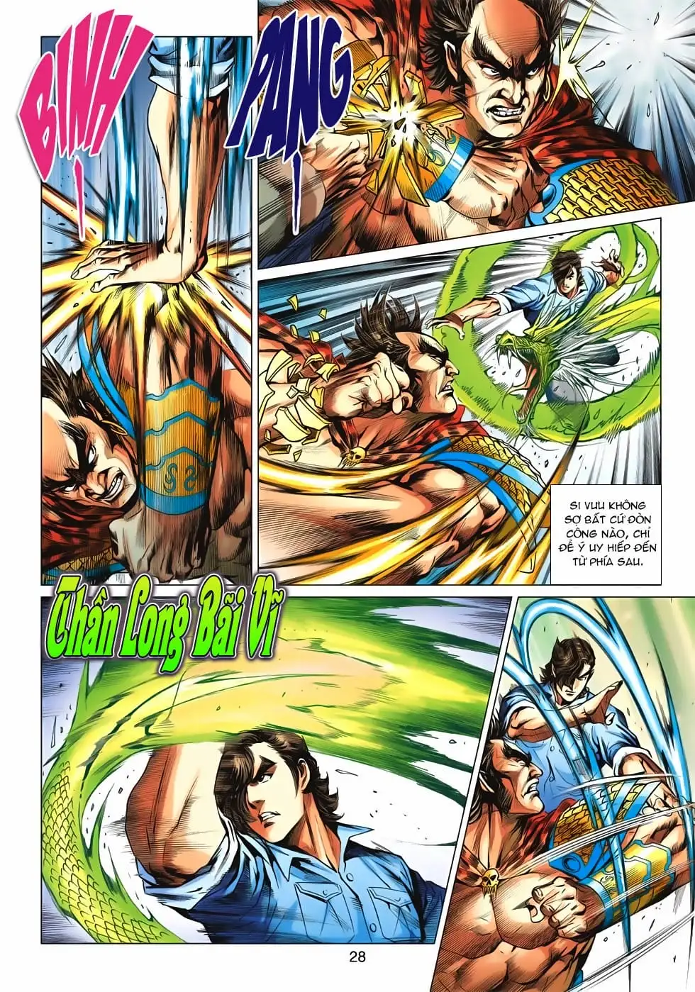 Truyện Tranh Tân Tác Long Hổ Môn trang 4
