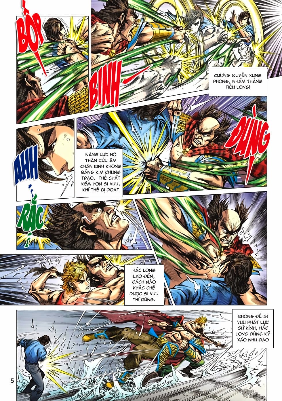 Truyện Tranh Tân Tác Long Hổ Môn trang 4