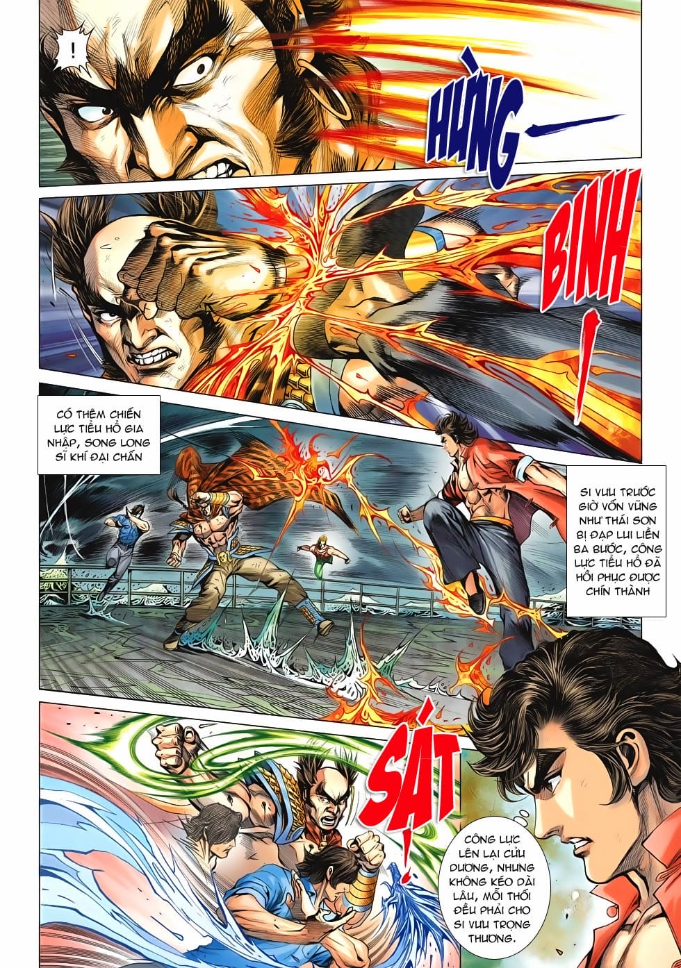 Truyện Tranh Tân Tác Long Hổ Môn trang 4