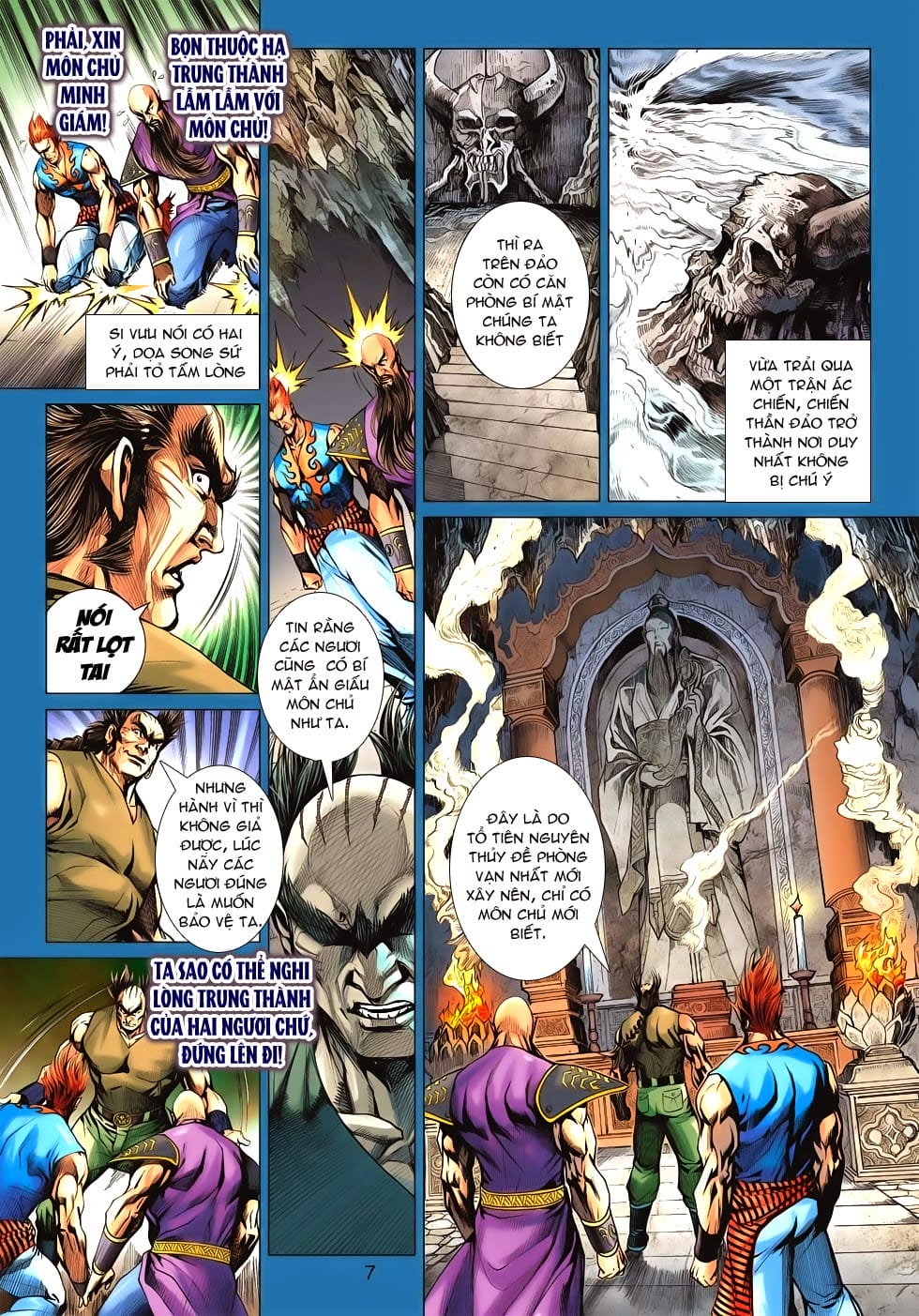 Truyện Tranh Tân Tác Long Hổ Môn trang 4