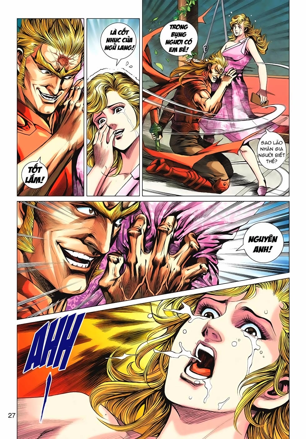 Truyện Tranh Tân Tác Long Hổ Môn trang 4