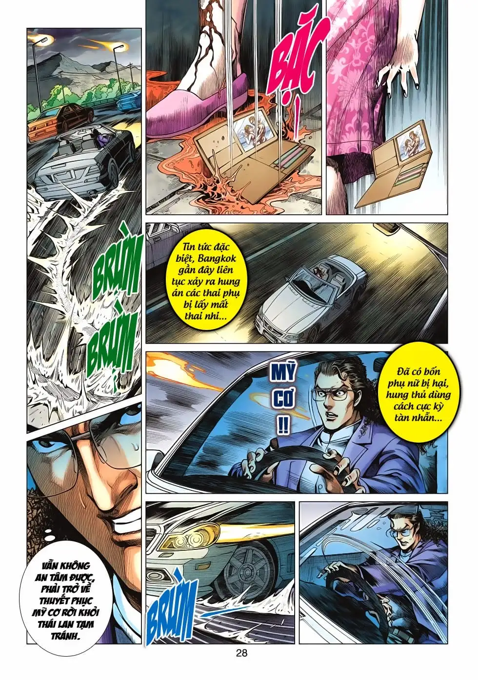 Truyện Tranh Tân Tác Long Hổ Môn trang 4