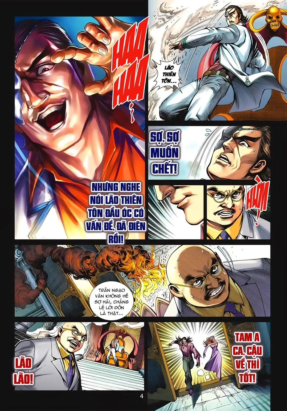 Truyện Tranh Tân Tác Long Hổ Môn trang 4