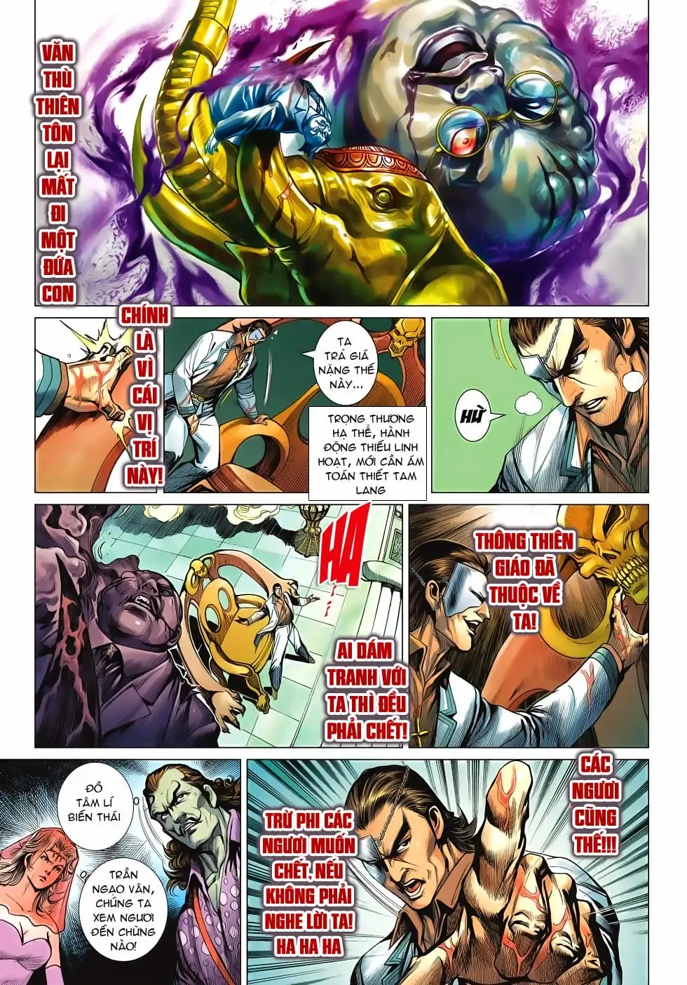 Truyện Tranh Tân Tác Long Hổ Môn trang 4