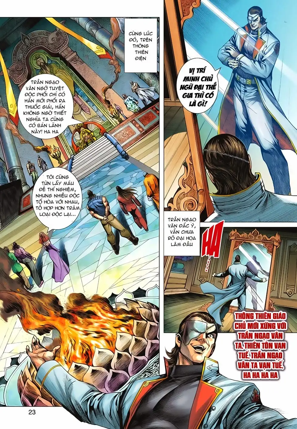 Truyện Tranh Tân Tác Long Hổ Môn trang 4