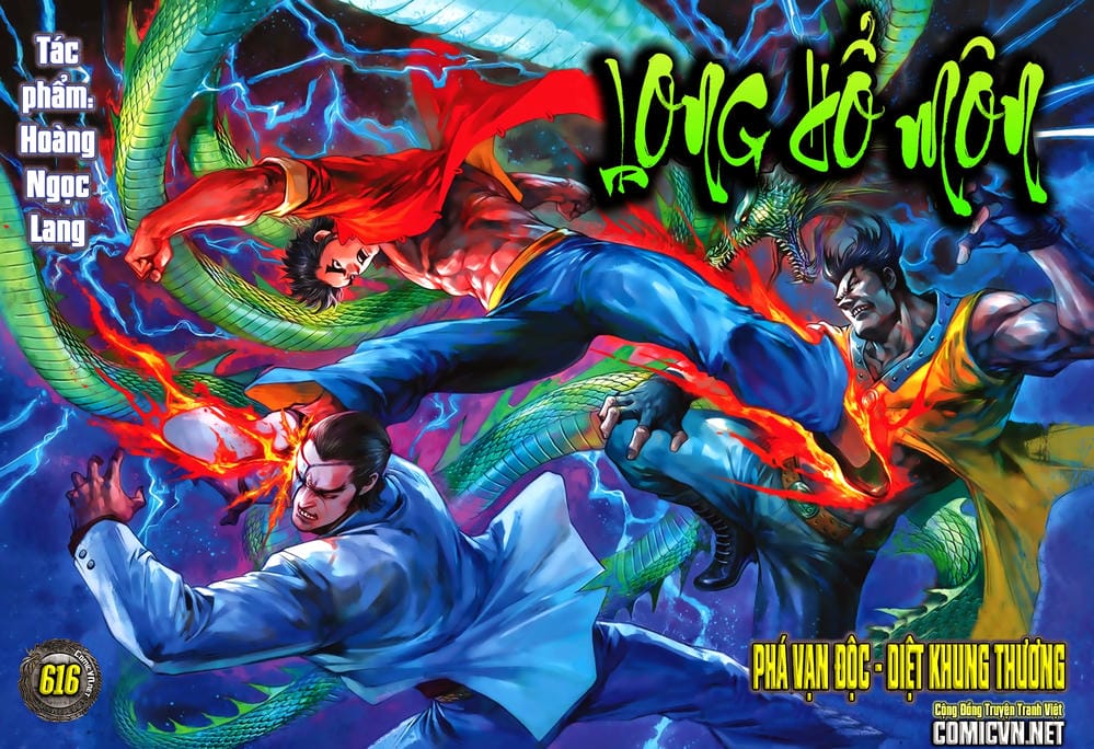 Truyện Tranh Tân Tác Long Hổ Môn trang 4