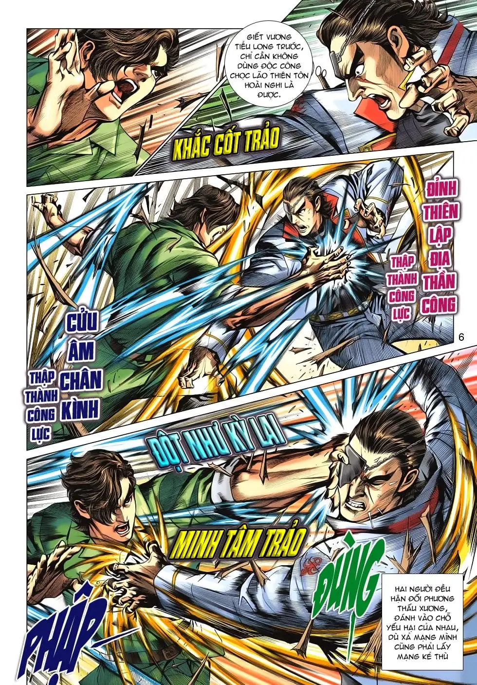 Truyện Tranh Tân Tác Long Hổ Môn trang 4