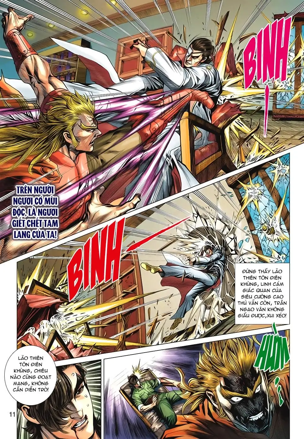 Truyện Tranh Tân Tác Long Hổ Môn trang 4