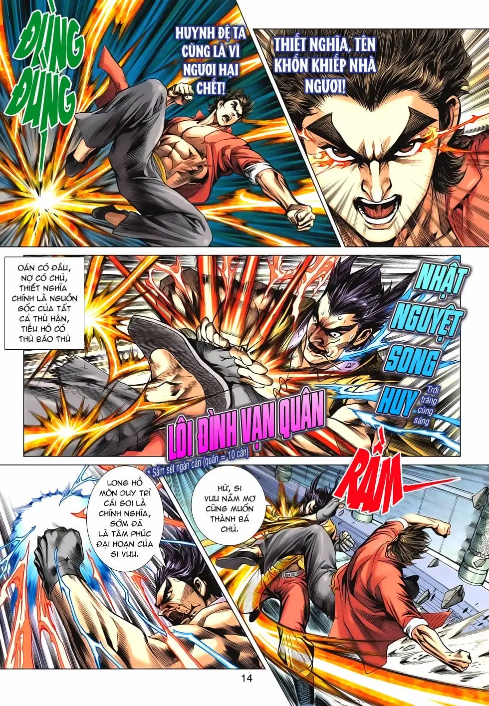 Truyện Tranh Tân Tác Long Hổ Môn trang 4