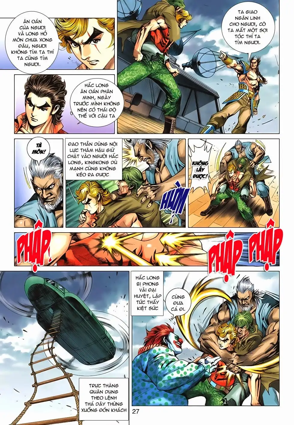 Truyện Tranh Tân Tác Long Hổ Môn trang 4