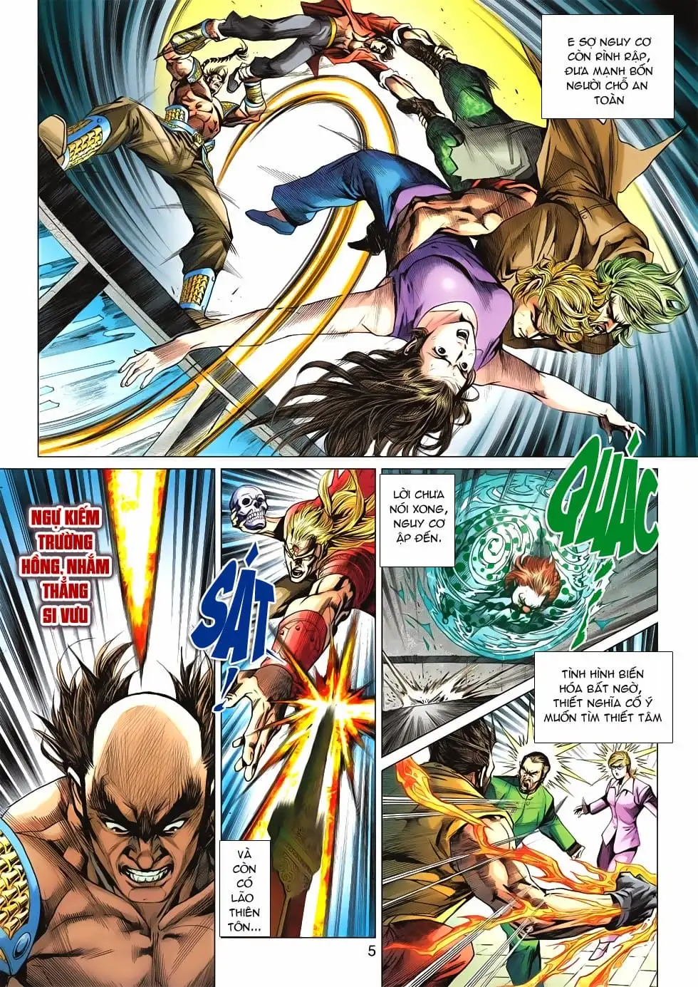 Truyện Tranh Tân Tác Long Hổ Môn trang 4