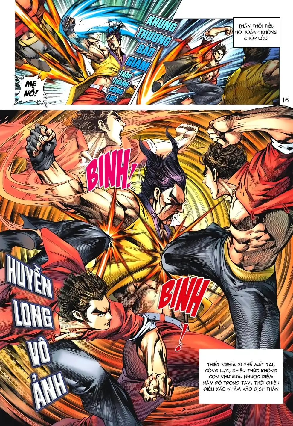 Truyện Tranh Tân Tác Long Hổ Môn trang 4