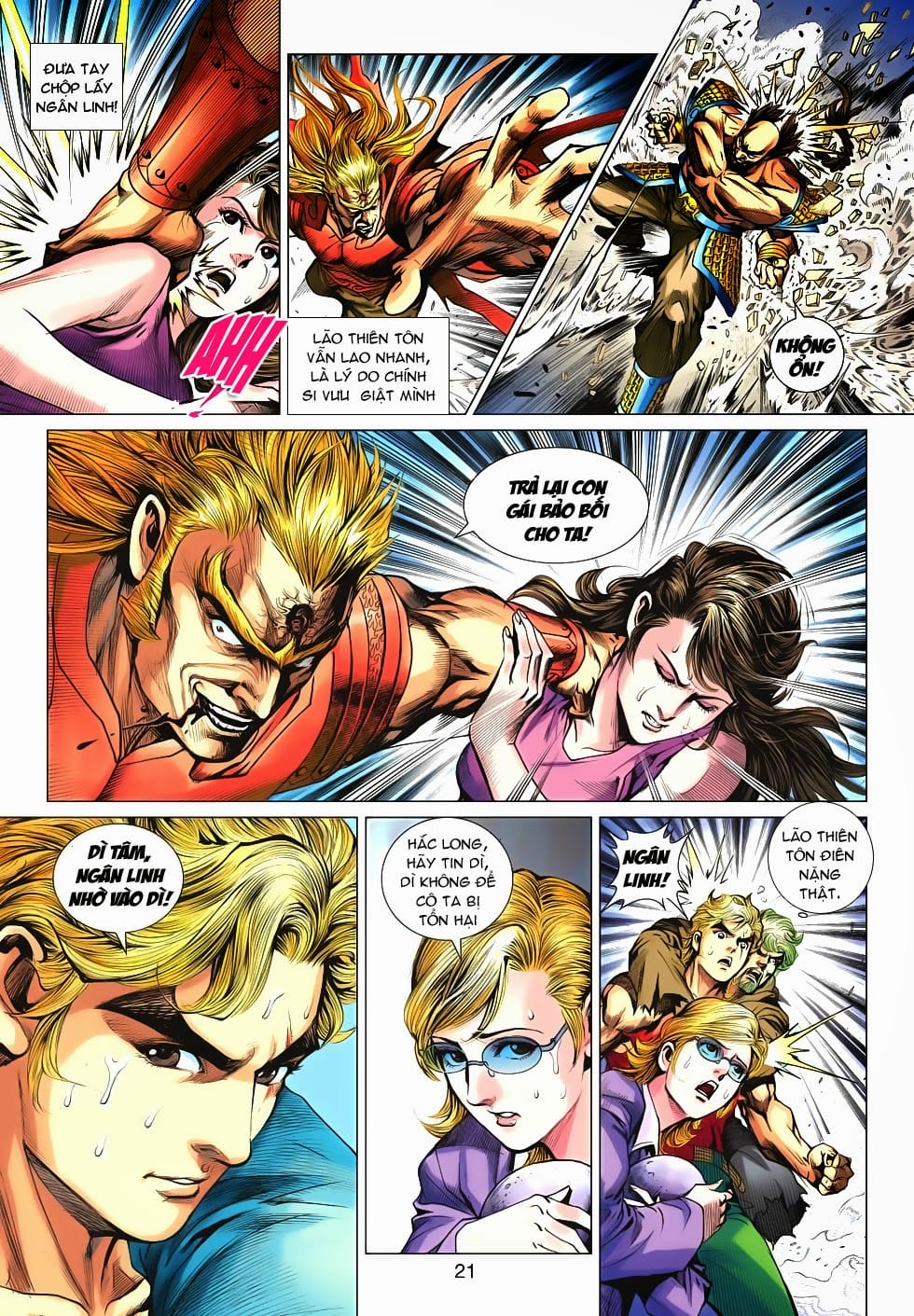 Truyện Tranh Tân Tác Long Hổ Môn trang 4