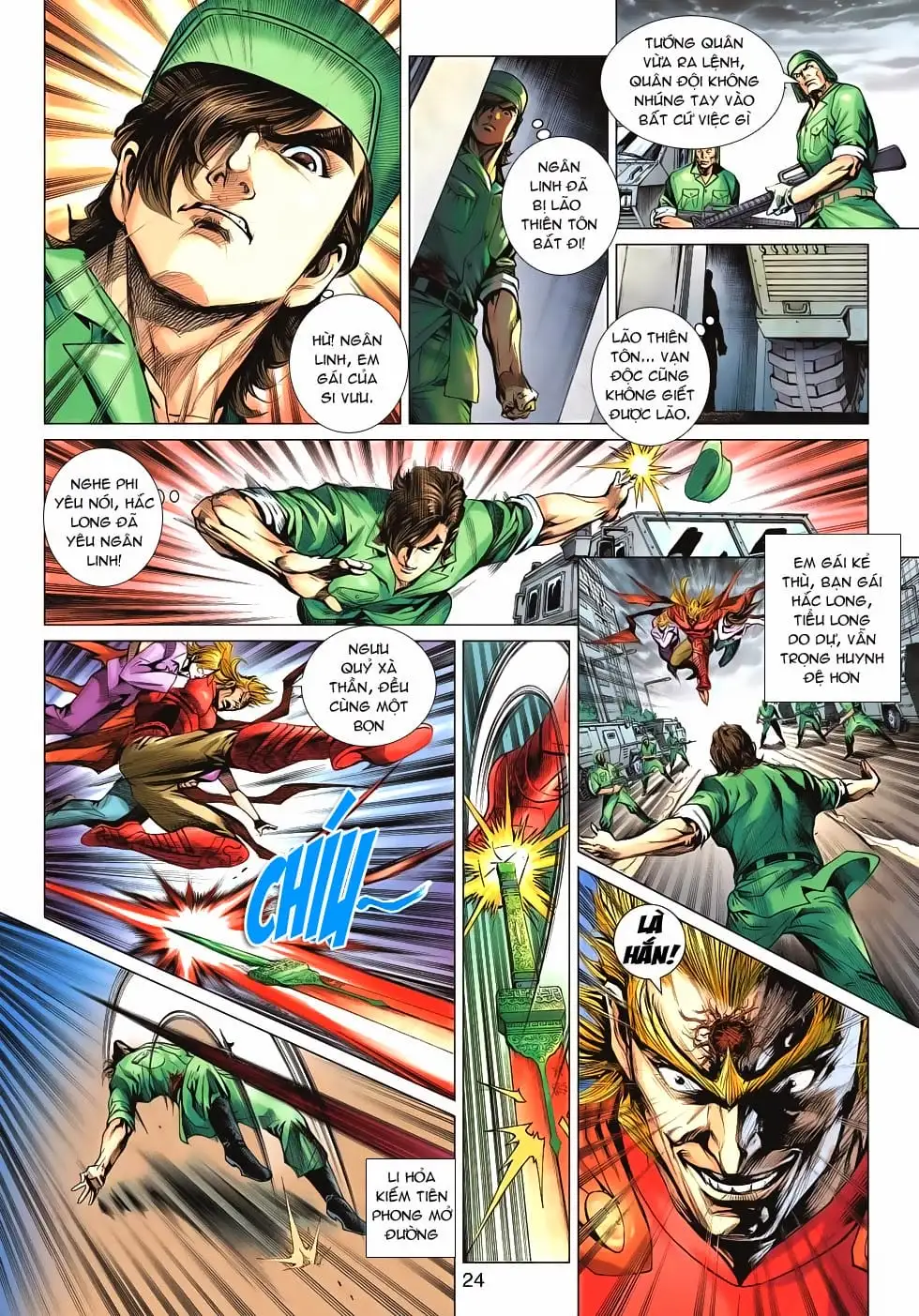 Truyện Tranh Tân Tác Long Hổ Môn trang 4