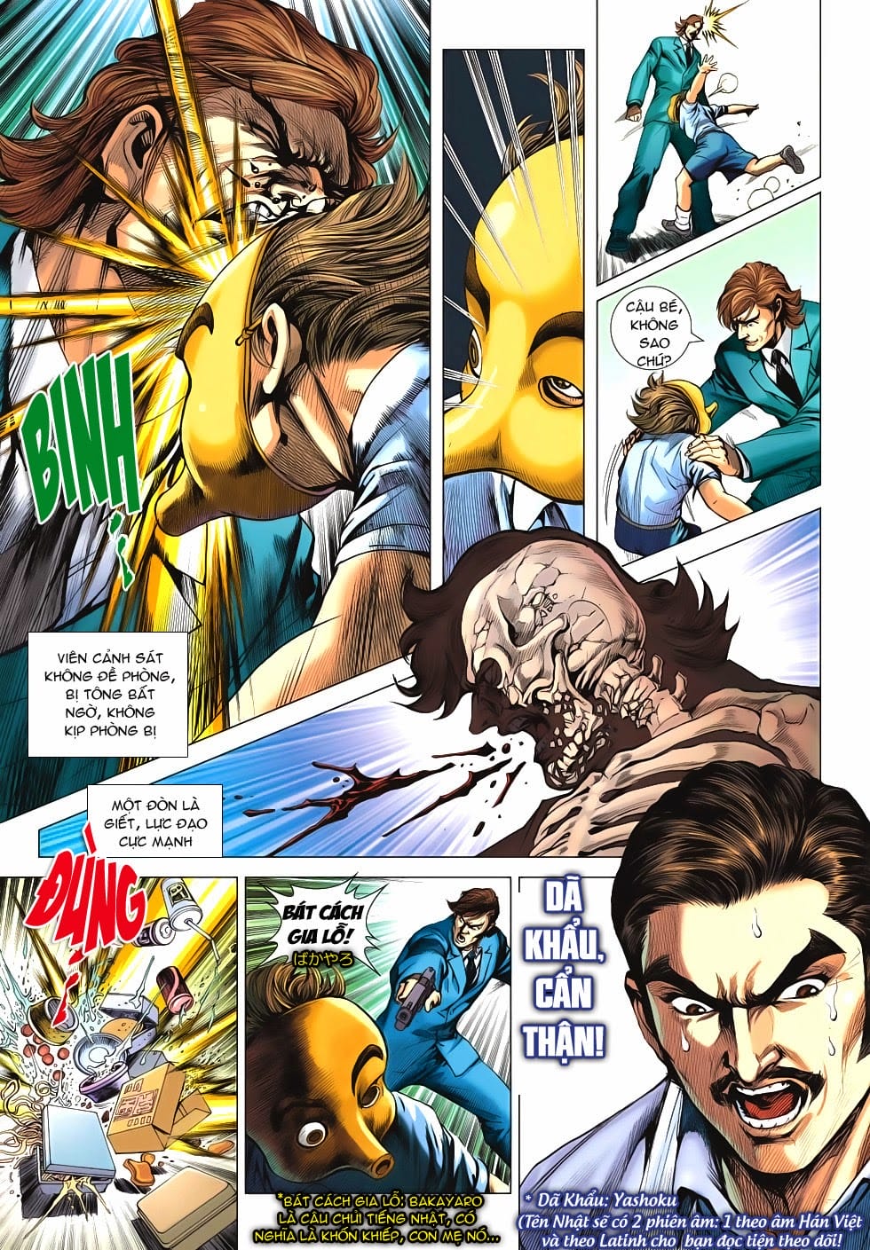 Truyện Tranh Tân Tác Long Hổ Môn trang 4