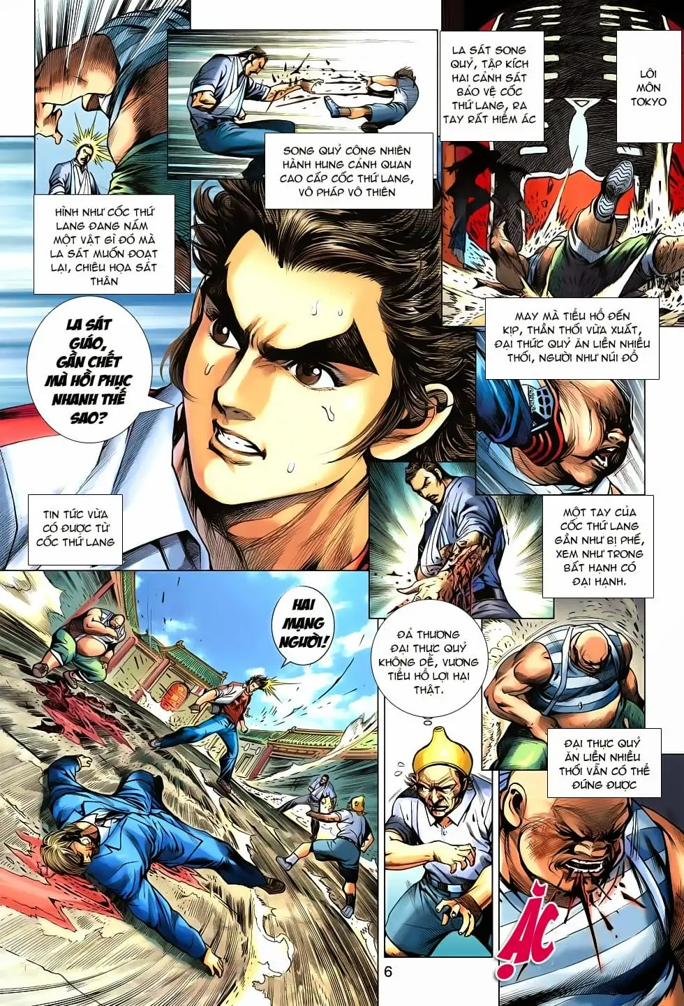 Truyện Tranh Tân Tác Long Hổ Môn trang 4