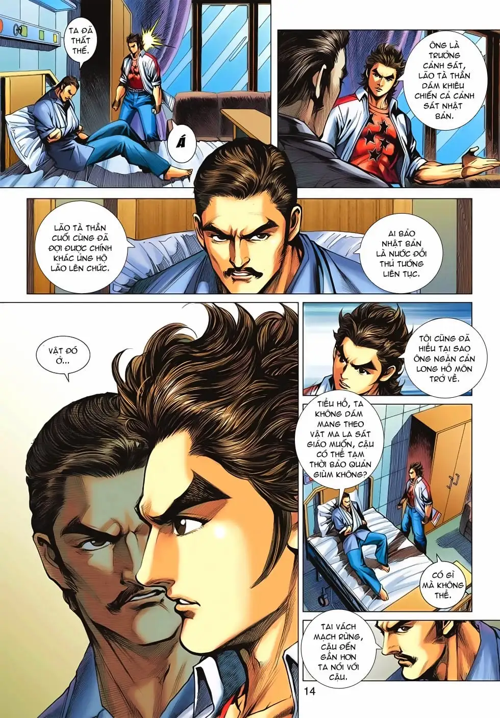 Truyện Tranh Tân Tác Long Hổ Môn trang 4