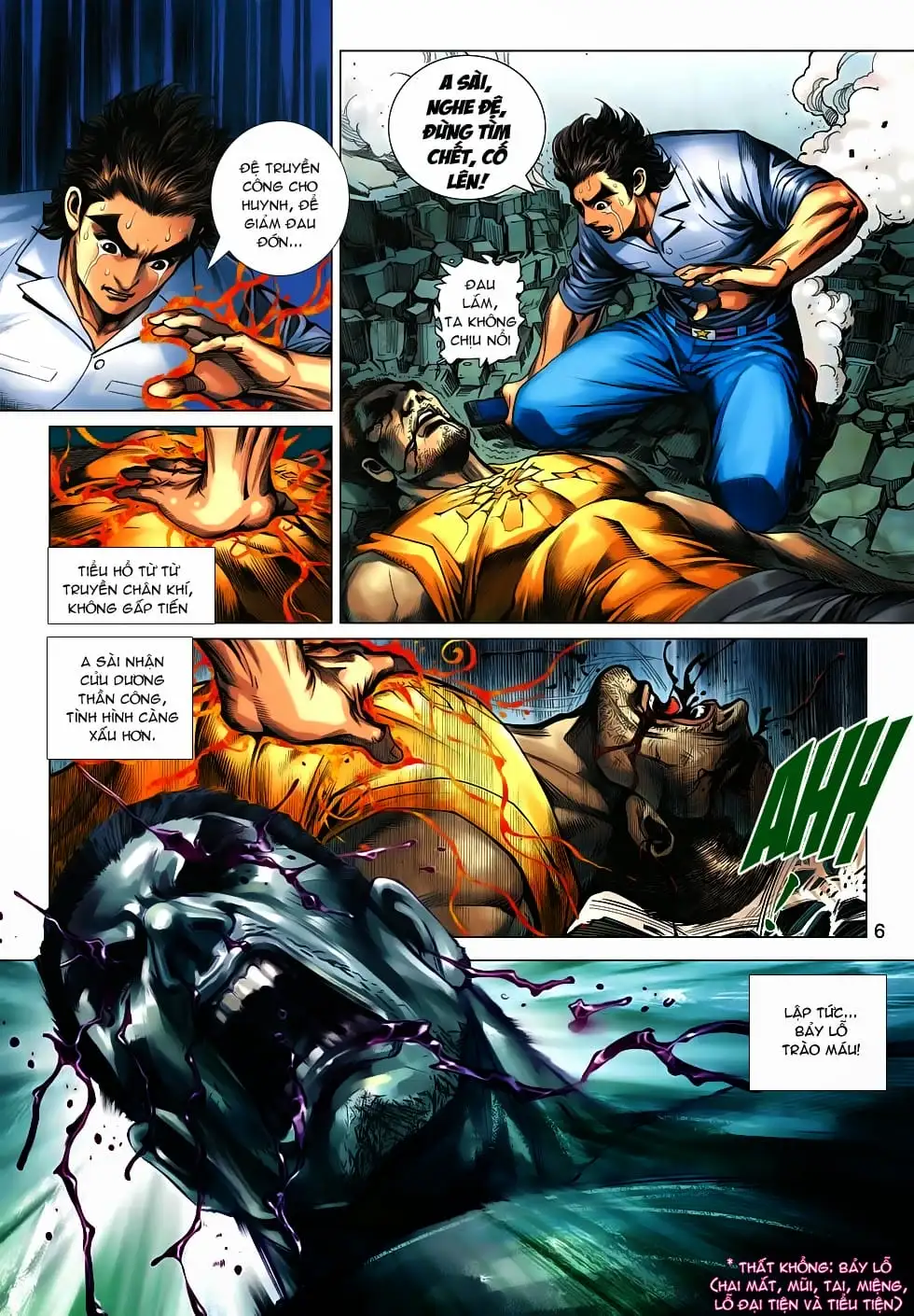 Truyện Tranh Tân Tác Long Hổ Môn trang 4